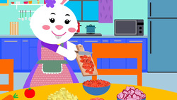 El guiso dezanahoria de Mummy Rabbit Instructional Video