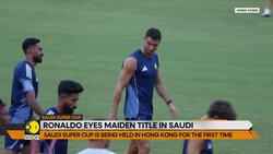 Cristiano Ronaldo chases first trophy with Al-Nassr in Hong Kong News Clip