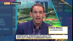 Dimon Jokes JPMorgan Likely to Outlast China's Communist Party News Clip