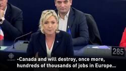 Protests, criticism from EU members against CETA deal News Clip