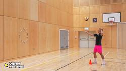 Volleyball - Overarm wall serves Instructional Video