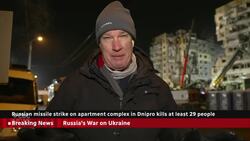 Hope of finding survivors fading after deadly Russian strike on apartment block News Clip