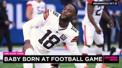One Good Thing: Baby Born at Cleveland Browns Game News Clip