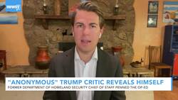 'Anonymous' Trump Critic Reveals Himself News Clip