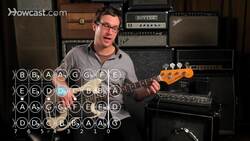 How to Play a C Sharp / D Flat Major Scale on Bass Guitar Instructional Video