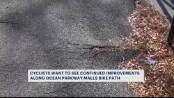 Cyclists want to 'keep the gears turning' when it comes to upgrading the country's oldest bike path in Brooklyn News Clip