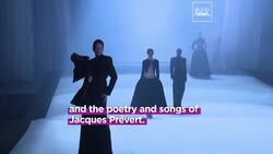 Champagne burlesque, capes and art deco chic: Highlights from day two of Paris Haute Couture Week News Clip