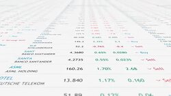 European Stock Markets Stock Footage