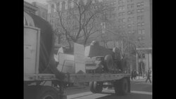 The "Freedom Tank" appears at the Crusade For Freedom parade in Philadelphia, 1954 News Clip
