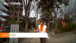 Modern pilgrims in Japan News Clip