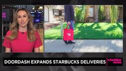 DoorDash Allows Starbucks customers to Order Ahead On App News Clip