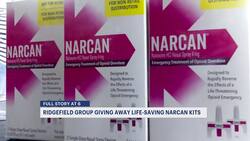 'Help save a life.' Narcan giveaway held in Ridgefield News Clip