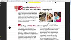 How to Buy PVC-Free School Supplies Instructional Video