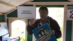 Man shows off vast collection of Irish political memorabilia News Clip