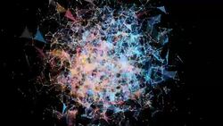 4k Connection lines Earth Globe with plexus. Stock Footage