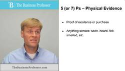 Marketing Mix - Physical Evidence Instructional Video