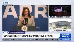 VP Harris hits campaign trail while President Biden self-isolates with COVID-19 News Clip