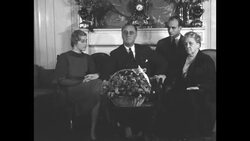 President-elect Franklin Roosevelt, family by his side, vows his mandate will not be forgotten News Clip