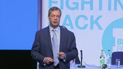 Farage addresses first rally of new Brexit Party Instructional Video