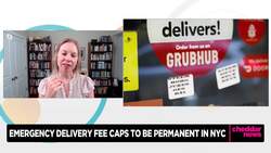 Food Delivery Services Sue NYC Over Fee Cap Mandate News Clip