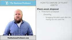 Dispose of Long-Term Assets - Accounting Instructional Video