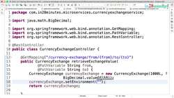 Master Microservices with Spring Boot and Spring Cloud - Step 12 – Setting Up Dynamic Port in the Response – V2 Instructional Video