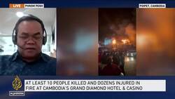 At least 10 dead after fire rips through Cambodia hotel-casino News Clip
