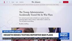 Senate to grill intel leaders following group text war plans leak News Clip