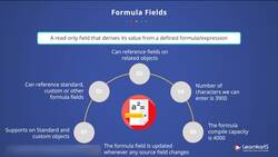 Salesforce Platform App Builder Certification Training - Define Formula Expression Instructional Video