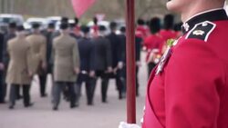 William and Kate visit Mons Barracks in Aldershot during St Patrick's Day celebration News Clip