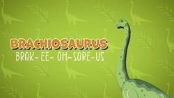 I WONDER - Where Did The Brachiosaurus Live? Me Pregunto - Dónde Vivía El Brachiosaurus? Instructional Video