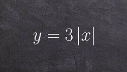 Learn how to graph an absolute value equation with a horizontal compression Instructional Video