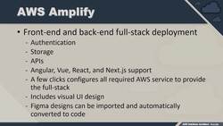 AWS Certified Solutions Architect Associate (SAA-C03) - Additional Application Services Instructional Video