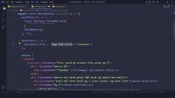 React JS Masterclass - Go From Zero To Job Ready - Dynamic Page Title / 076 Instructional Video