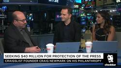 Craigslist Founder Craig Newmark Is Putting His Money Where His Mouth Is News Clip