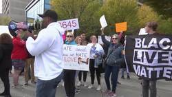 Protest marks Trump's visit to Atlanta Instructional Video