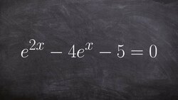 Solving an exponential equation by factoring Instructional Video