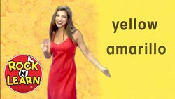 Colors Song with Sentence Practice Instructional Video