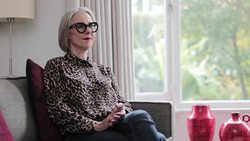 Portrait of a mature adult female Stock Footage