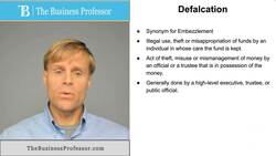 Defalcation Instructional Video