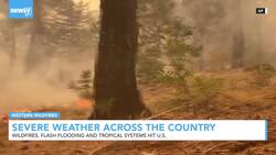 Severe Weather Hits The U.S. From Coast To Coast News Clip