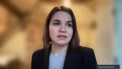 Belarus opposition leader calls on western powers to put more pressure on Lukashenko News Clip