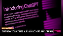 The New York Times Sues Microsoft and OpenAI News Clip