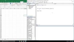 Excel VBA Programming The Complete Guide - The Workbook_Open Event Instructional Video