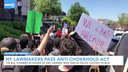New York Lawmakers Pass Eric Garner Anti-Chokehold Act News Clip