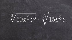 Math Tutorial for Learning How to Multiply the Cube Root of Two Variable Expressions Instructional Video