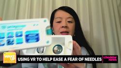 Afraid of Shots? Smileyscope Uses VR to Calm Patient Anxiety News Clip