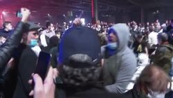 CLEAN : Scuffles erupt at French far-right presidential candidate Zemmour's campaign rally News Clip