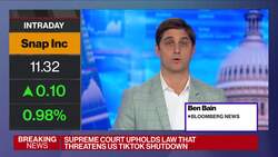 Supreme Court Will Not Block TikTok Shutdown News Clip