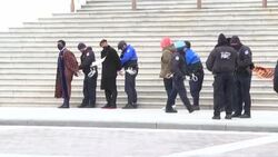 CLEAN : Activists arrested on US Capitol steps as Senate debates voting rights reform News Clip